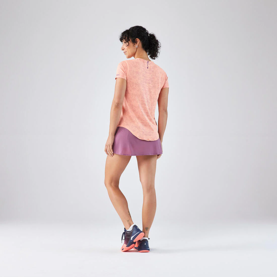 Playera de pádel de manga corta transpirable para mujer Kuikma PTS - Image 9