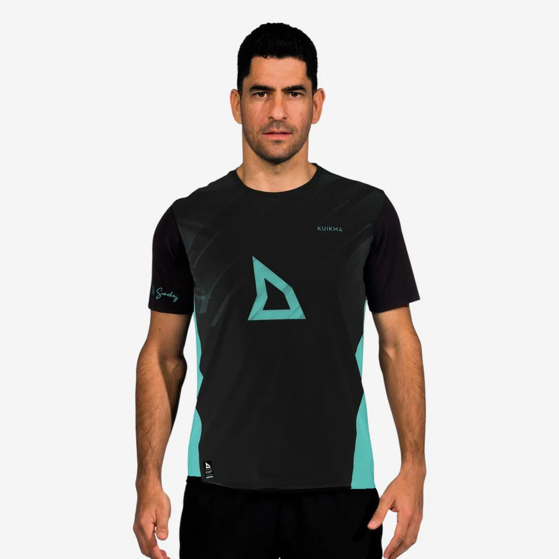Playera de pádel técnica de manga corta para hombre PTS Pro Maxi Sánchez