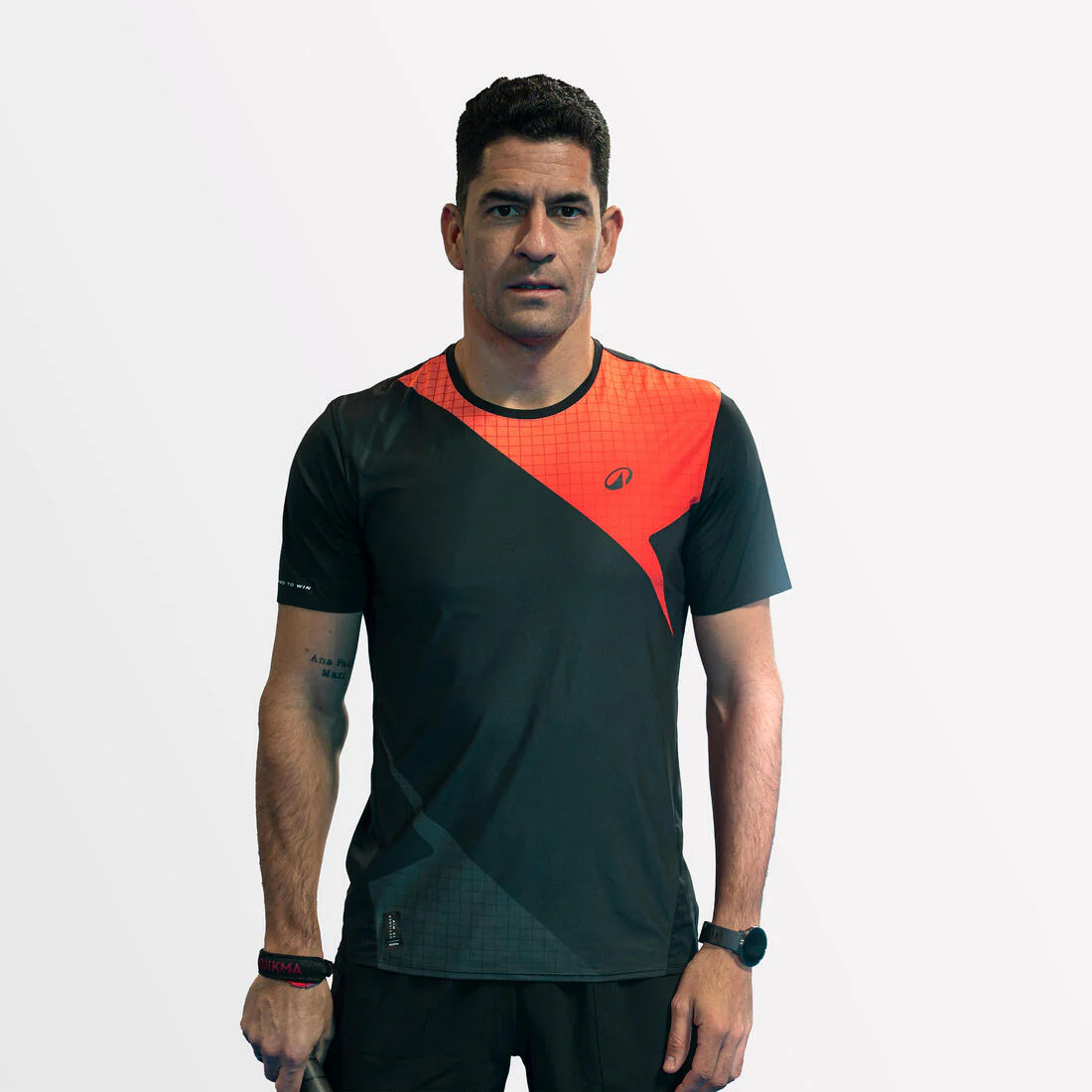 Playera de pádel técnica de manga corta para hombre PTS Pro Maxi Sánchez - Image 2