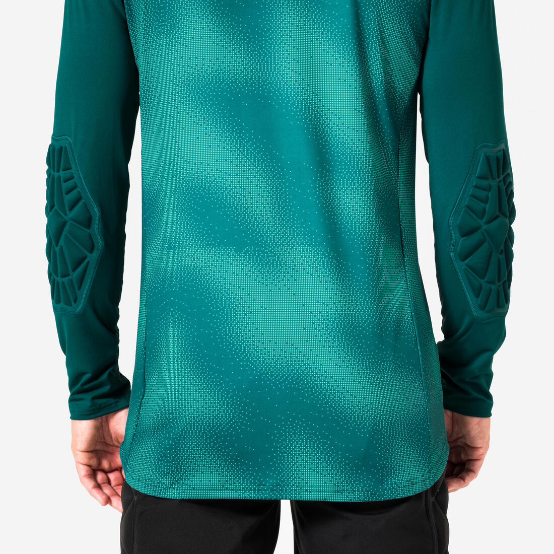 Playera de portero de futbol con protecciones negra para adulto F500 - Image 4
