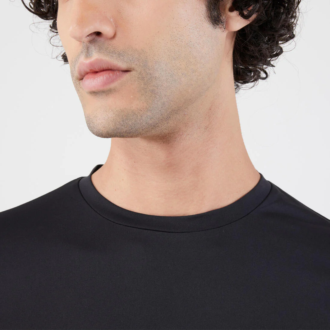 Playera de running de manga larga anti-UV negra para hombre Kiprun Dry 500 - Image 10