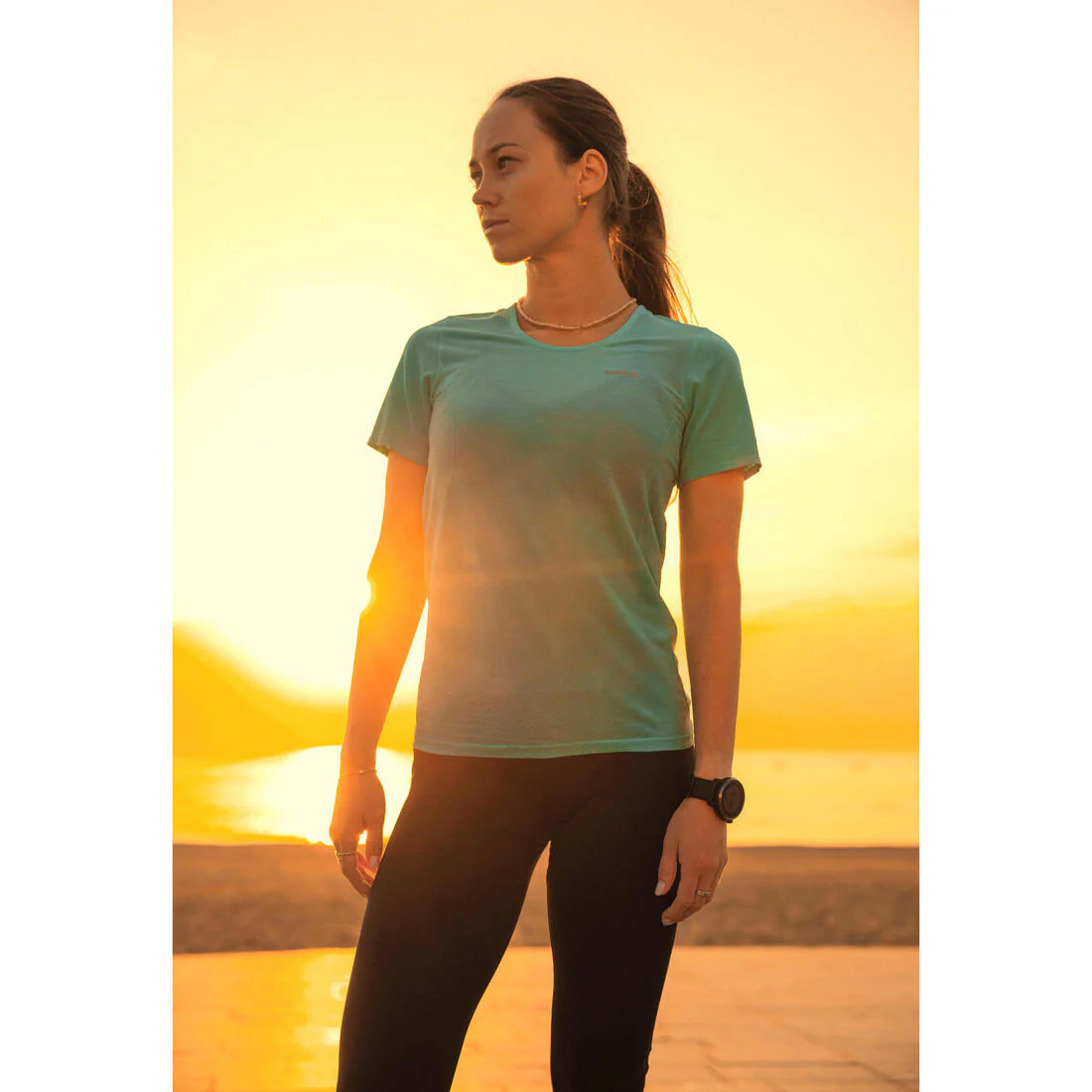 Playera de running para mujer Kiprun Run 500 Confort - Image 13