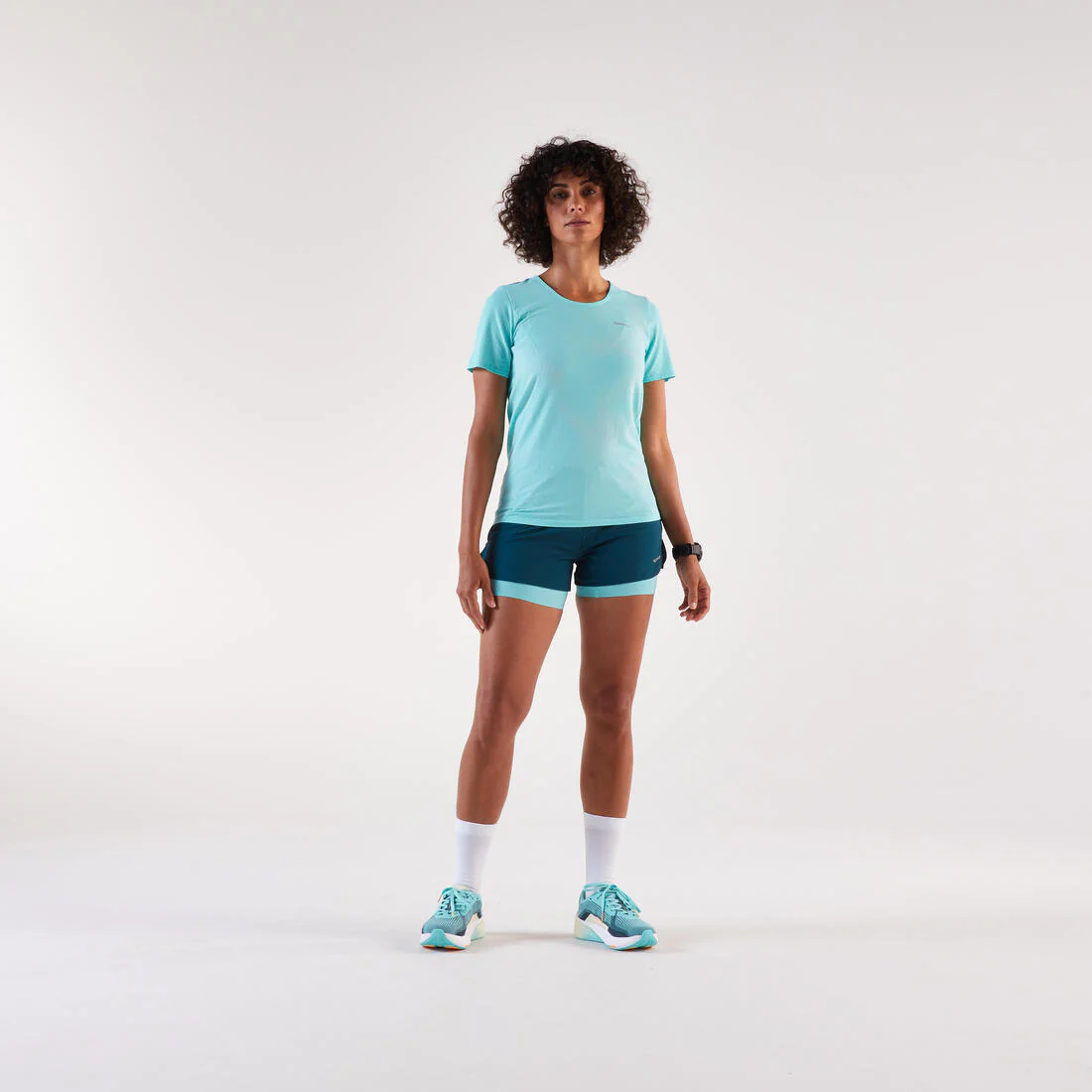 Playera de running para mujer Kiprun Run 500 Confort - Image 3