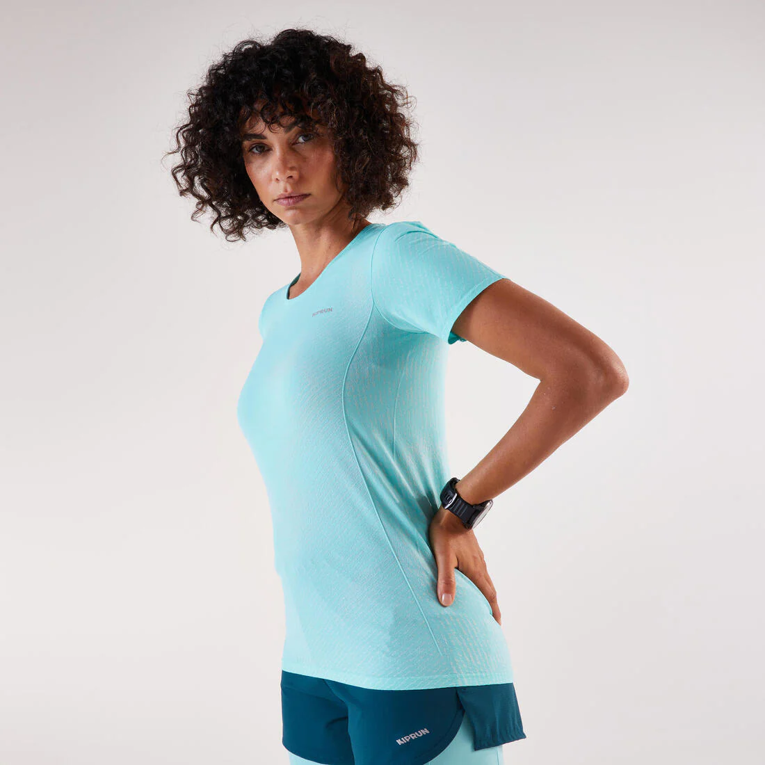 Playera de running para mujer Kiprun Run 500 Confort - Image 7