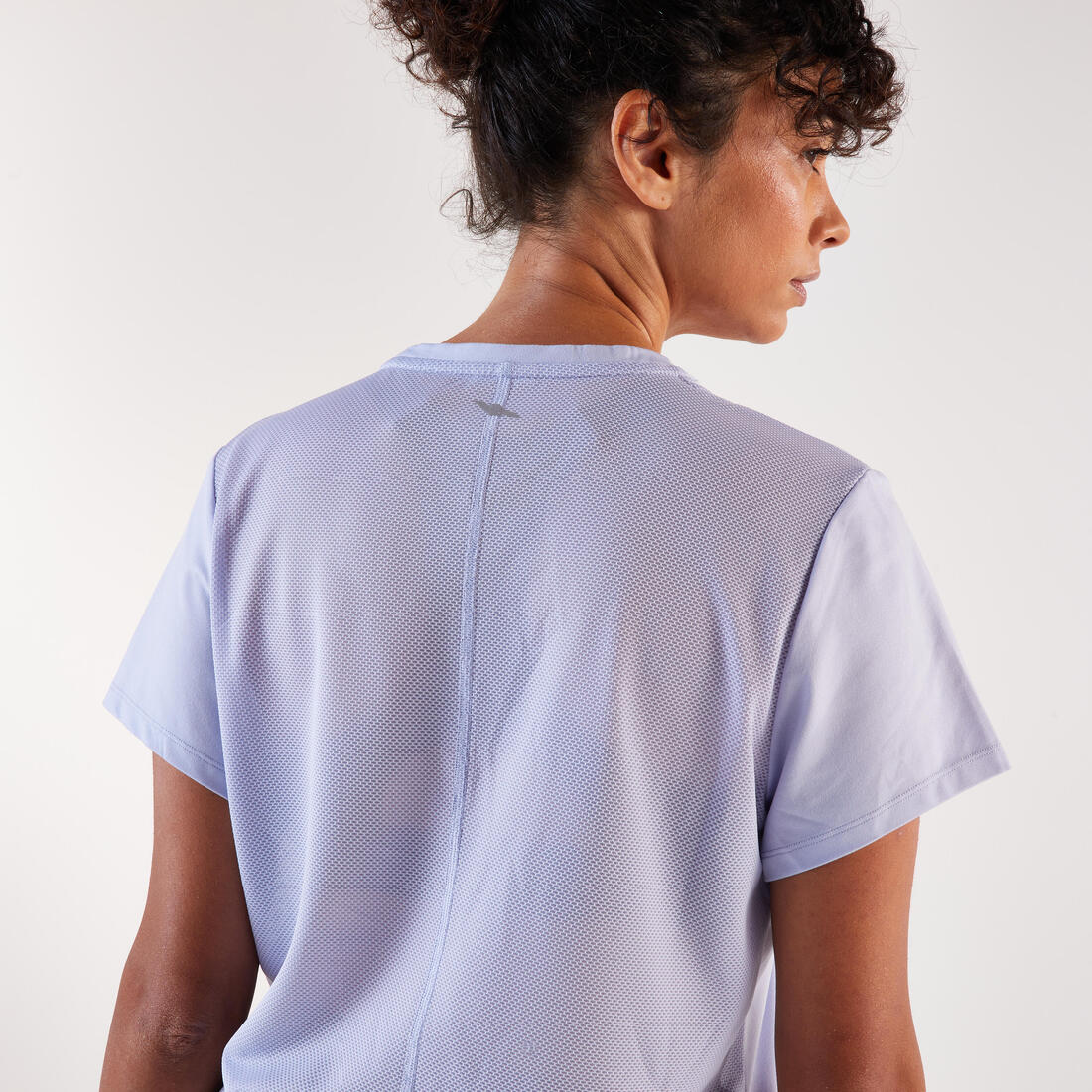Playera de running transpirable malva para mujer Kiprun Run 500 Dry - Image 24