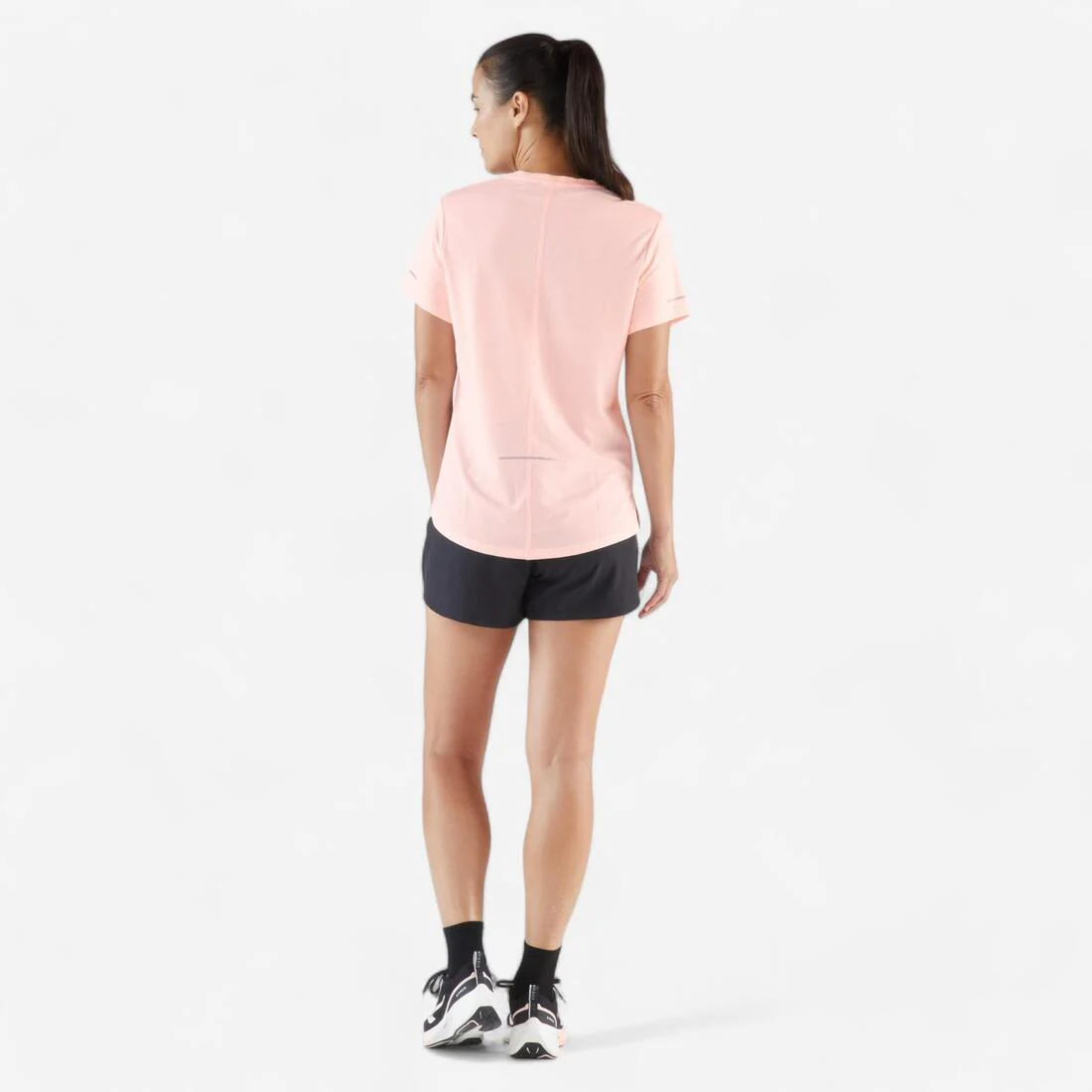 Playera de running transpirable malva para mujer Kiprun Run 500 Dry - Image 28