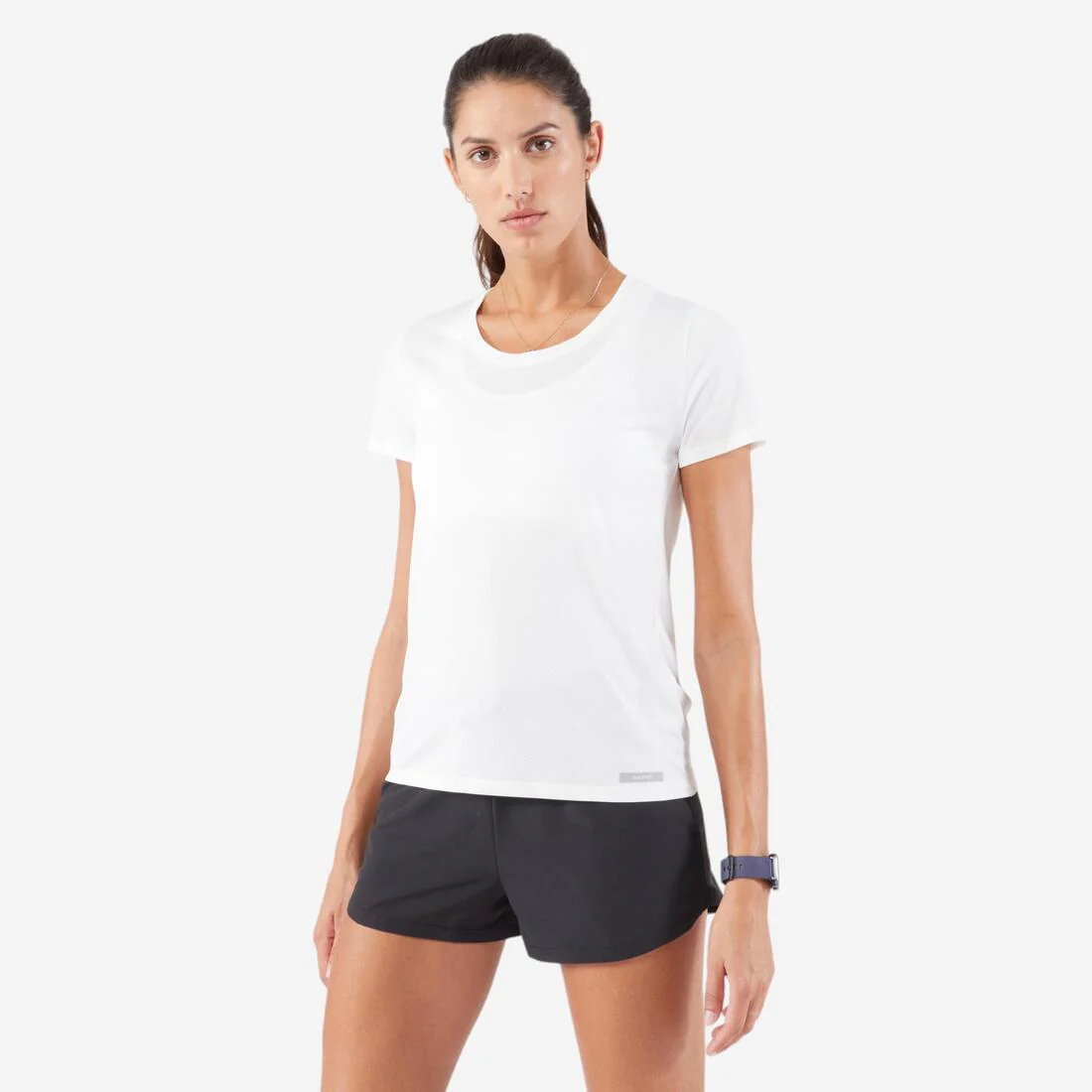 Playera de running transpirable para mujer Kiprun Run 100 - Image 2