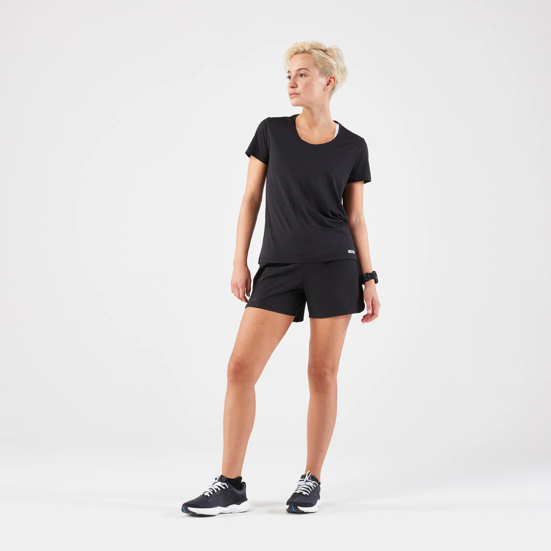 Playera de running transpirable para mujer Kiprun Run 100 - Image 6