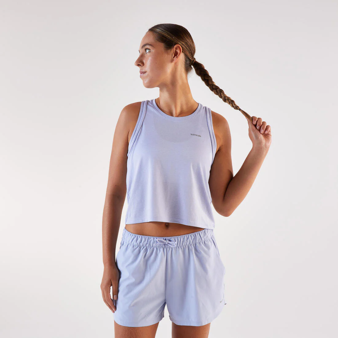 Playera de running transpirable sin mangas para mujer Kiprun Run 500 - Image 22
