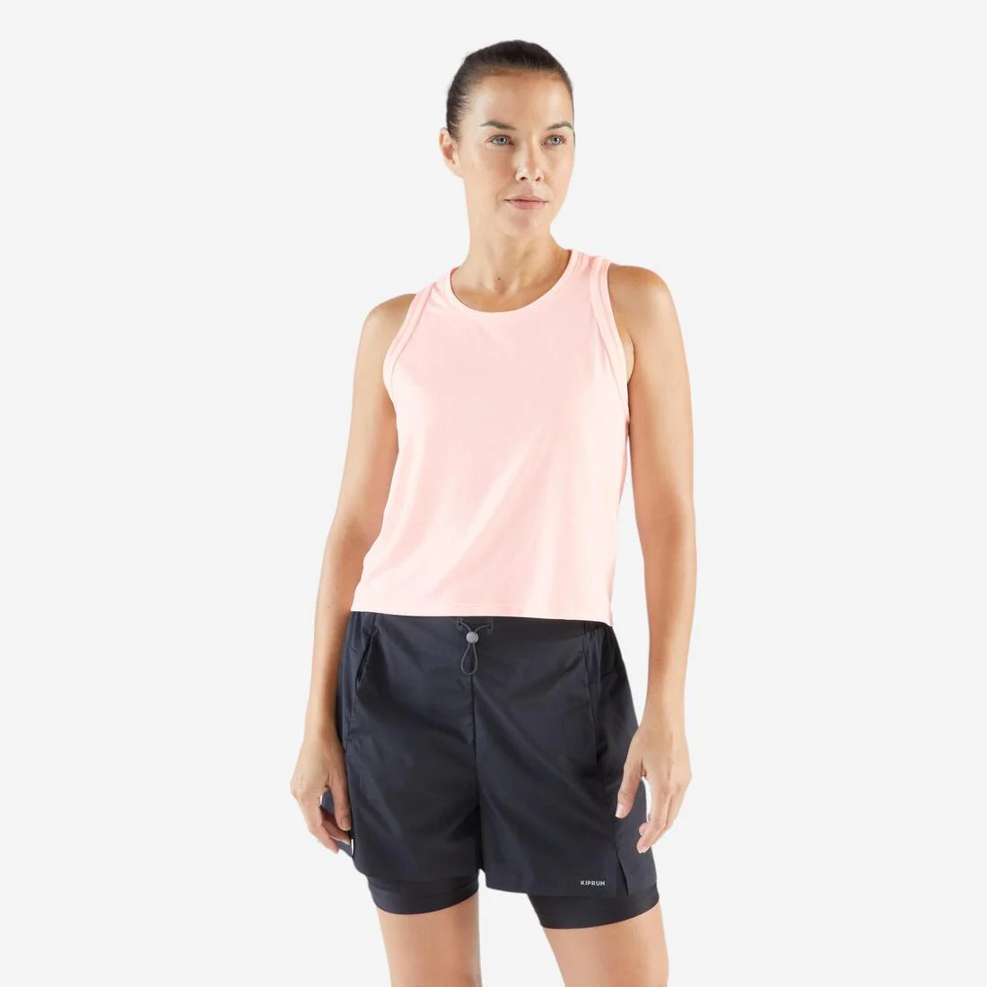 Playera de running transpirable sin mangas para mujer Kiprun Run 500 - Image 3