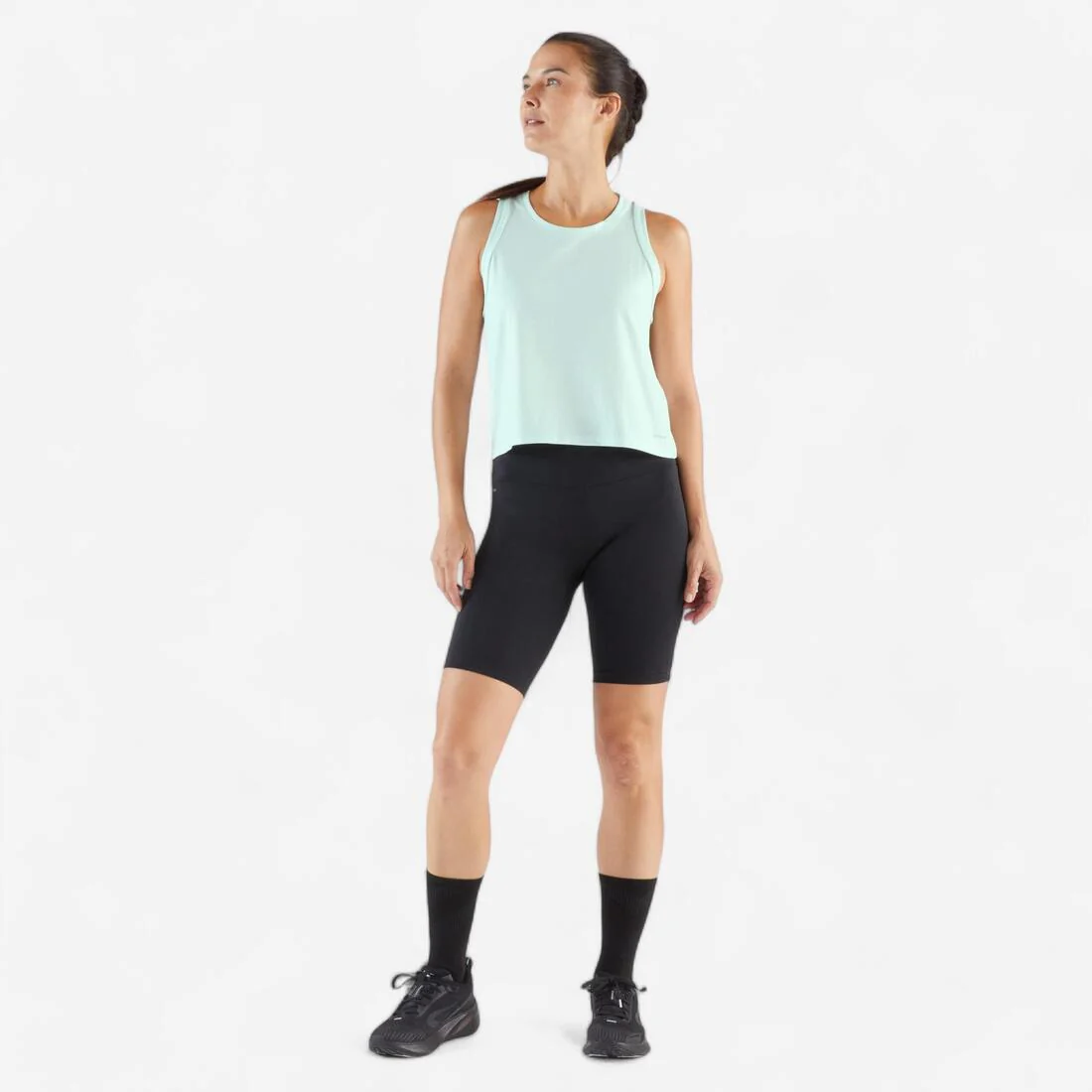 Playera de running transpirable sin mangas para mujer Kiprun Run 500 - Image 4