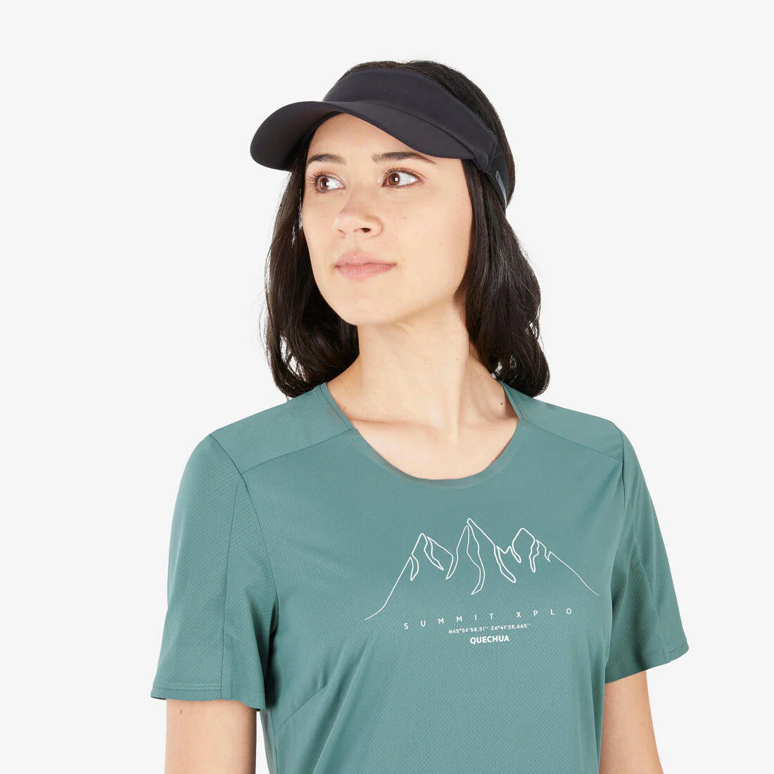 Playera de senderismo de manga corta para mujer MH500 - Image 19