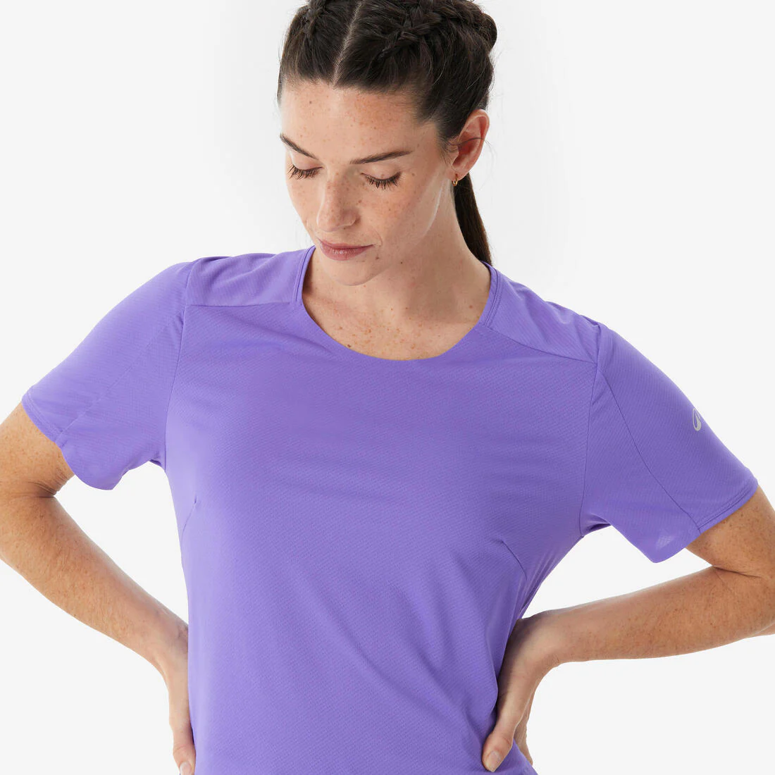 Playera de senderismo de manga corta para mujer MH500 - Image 28