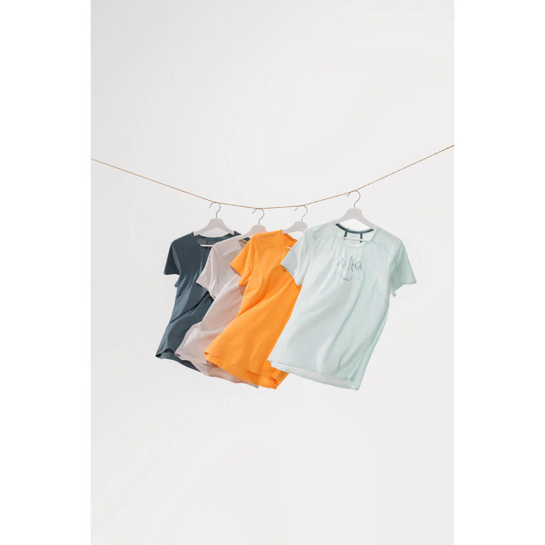 Playera de senderismo de manga corta para mujer MH500 - Image 52