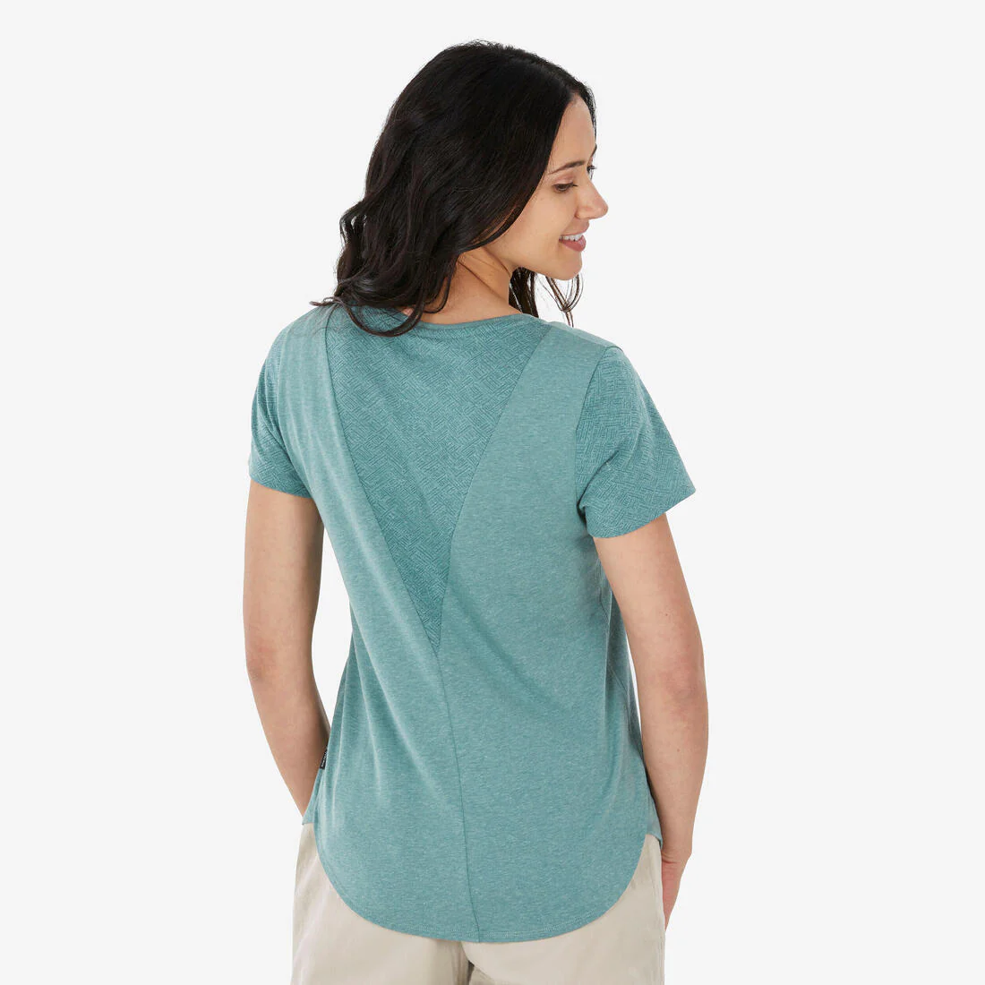 Playera de senderismo para mujer NH500 - Image 11