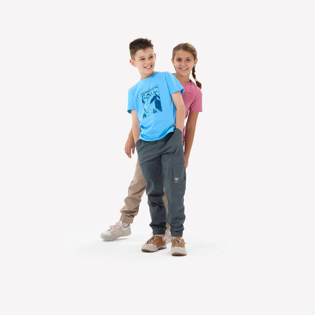 Playera de senderismo para niños de 7 a 15 años NH100 Twin - Image 13