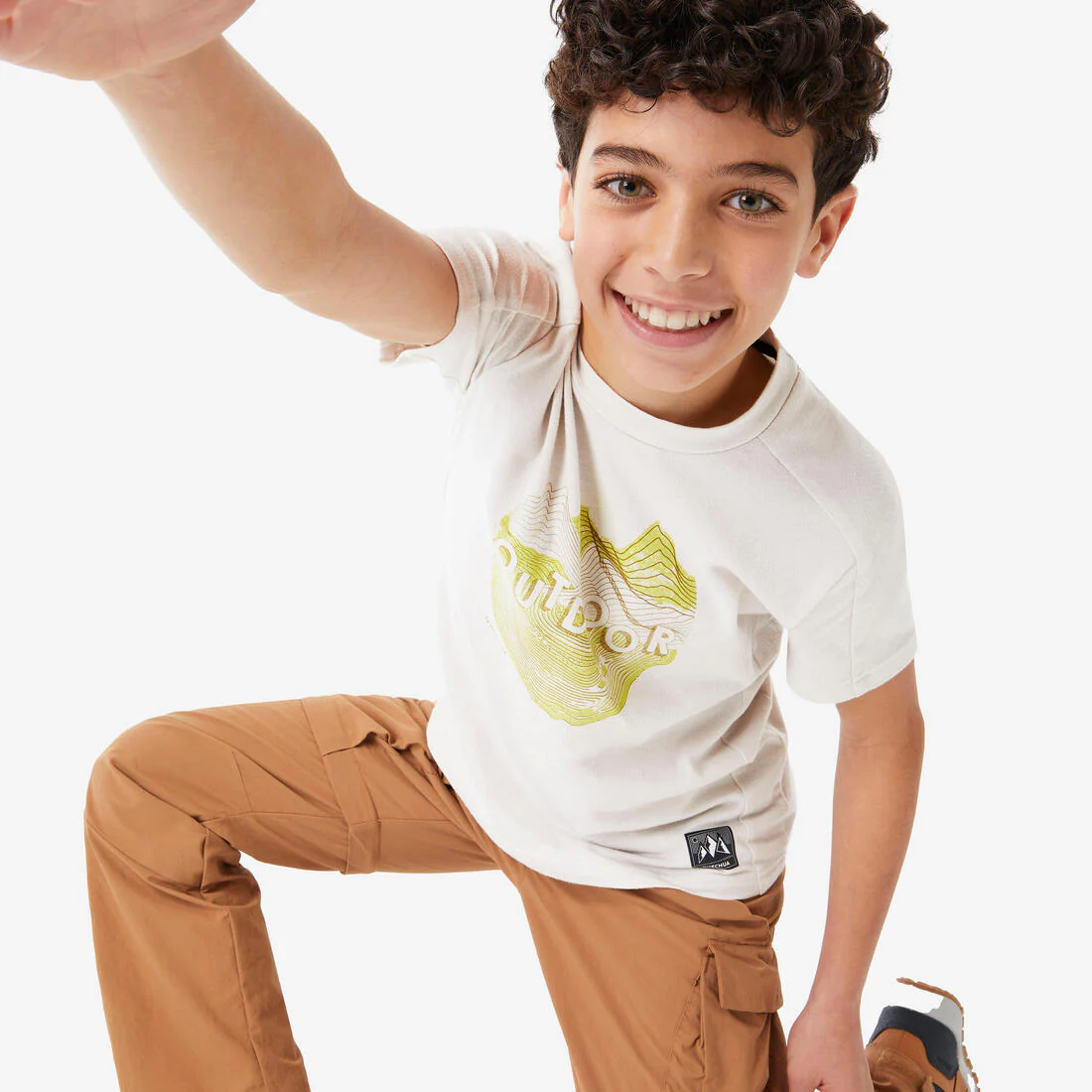 Playera de senderismo para niños de 7 a 15 años NH100 Twin - Image 15