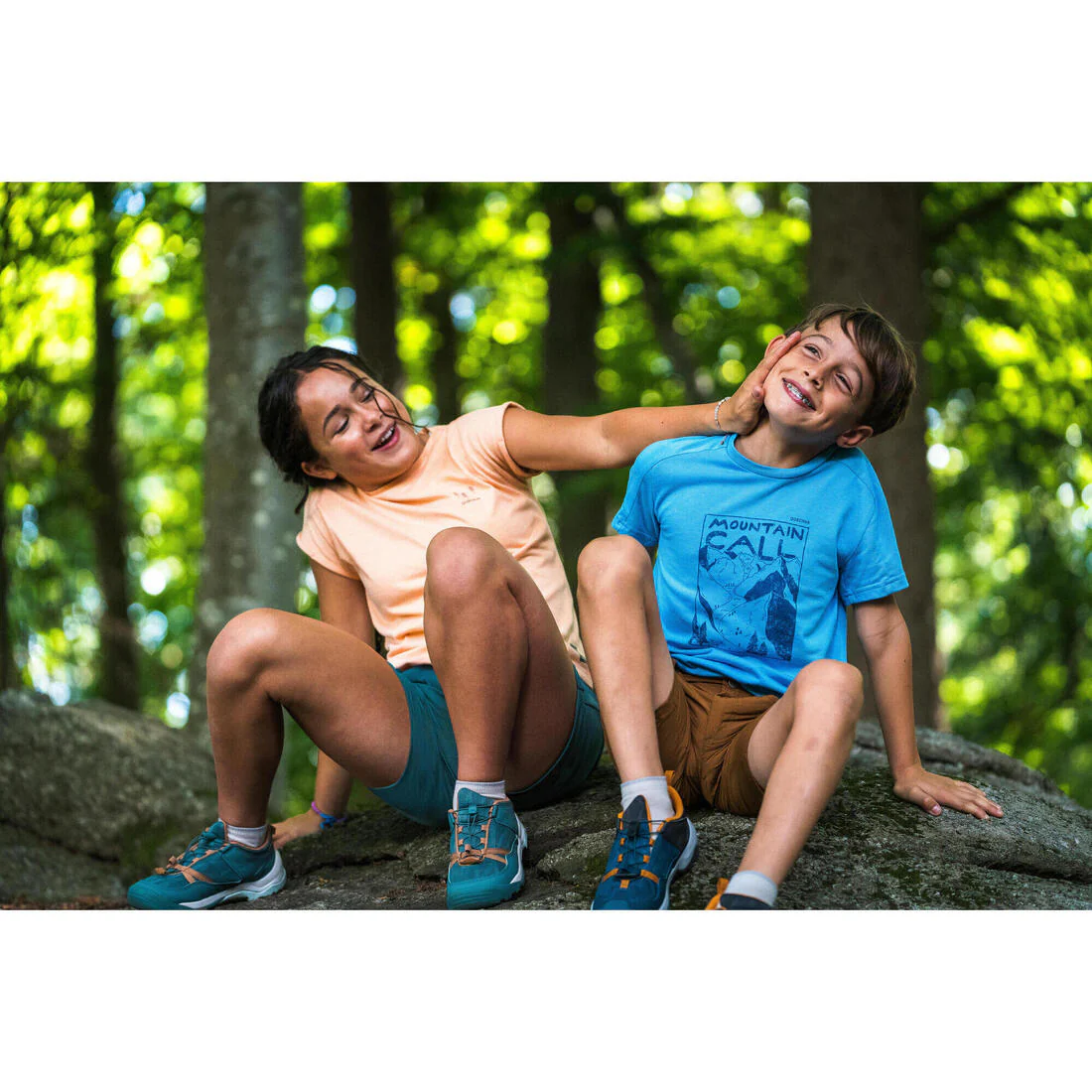 Playera de senderismo para niños de 7 a 15 años NH100 Twin - Image 19