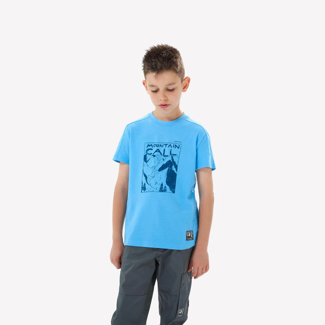 Playera de senderismo para niños de 7 a 15 años NH100 Twin - Image 2