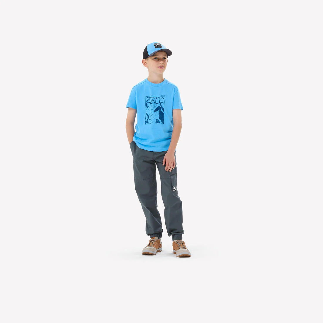 Playera de senderismo para niños de 7 a 15 años NH100 Twin - Image 4