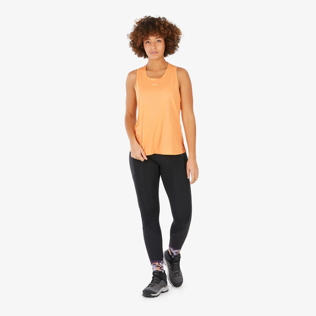Playera de senderismo sin mangas para mujer MH500 - Image 3