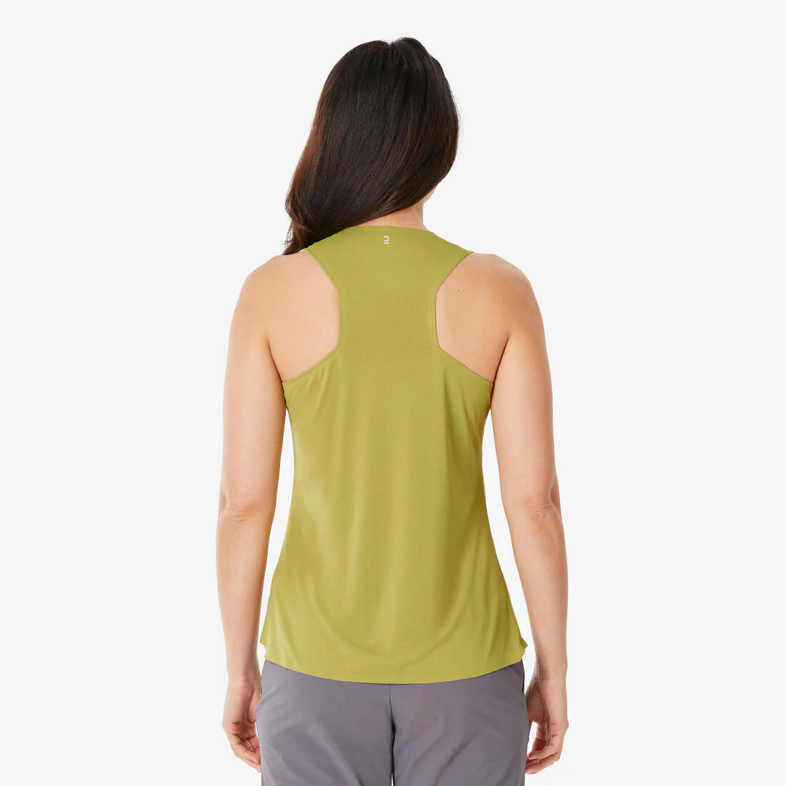 Playera de senderismo sin mangas para mujer MH500 - Image 6
