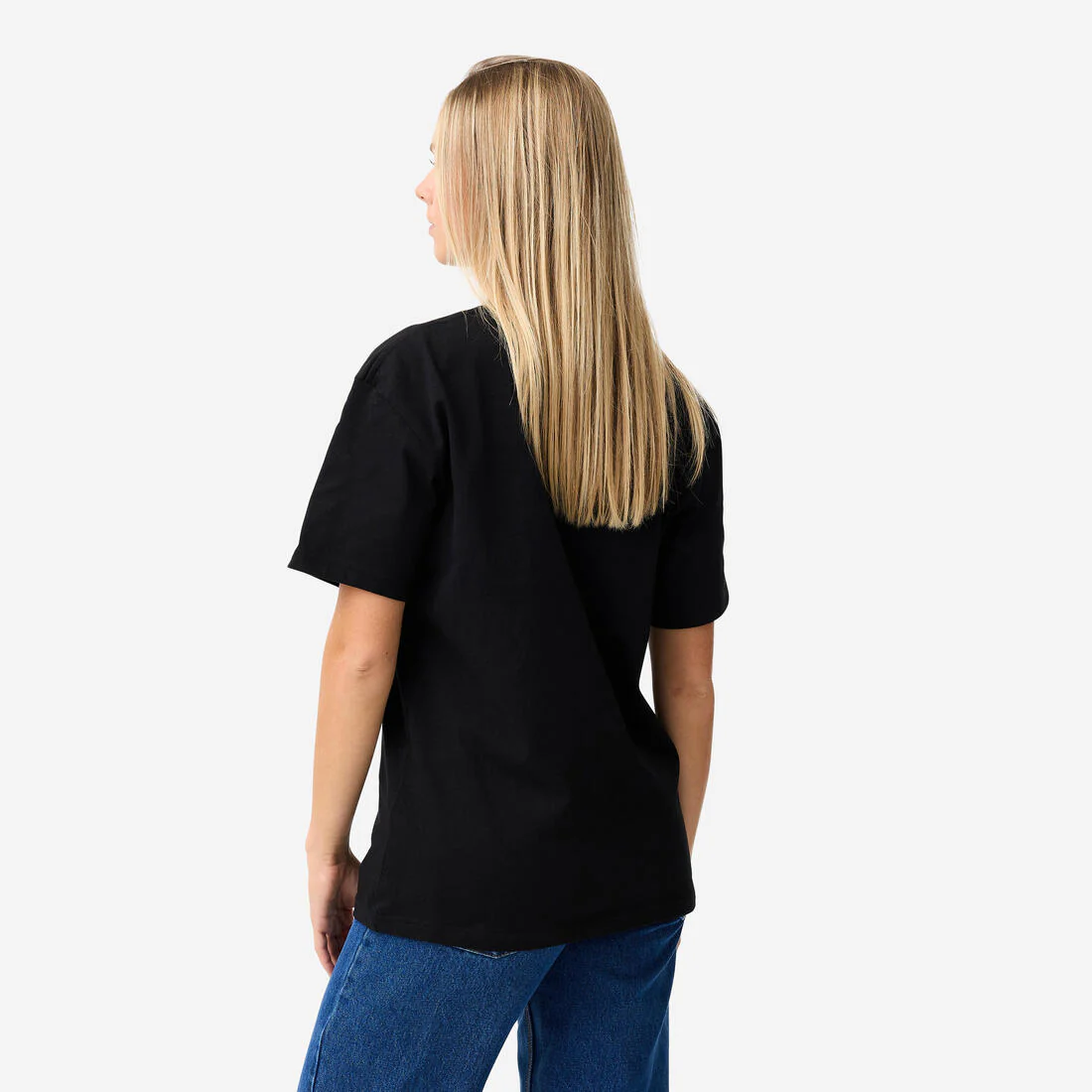 Playera de skateboarding de manga corta blanca TS500 - Image 10
