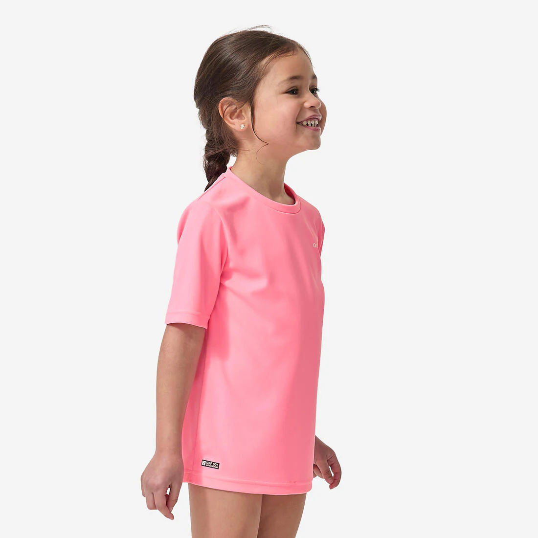 Playera de surf anti-UV azul cielo para niños Kid100 - Image 6