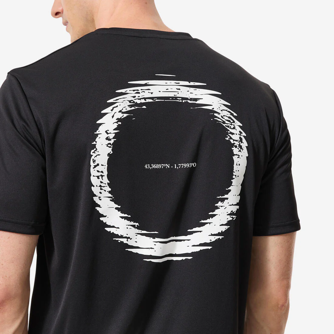 Playera de surf anti-UV de manga corta con estampado para hombre - Image 29