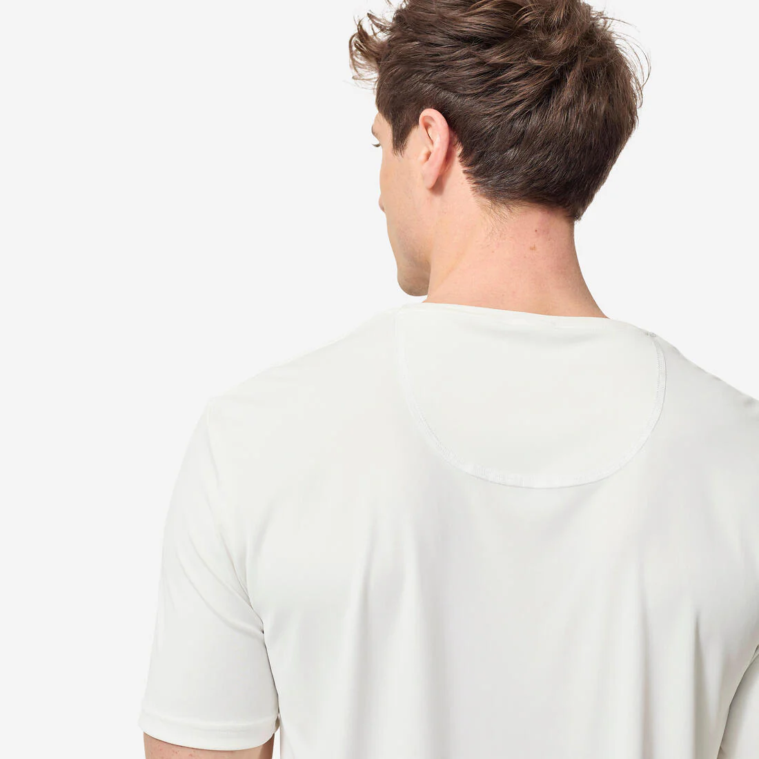 Playera de surf anti-UV de manga corta negra para hombre - Image 12