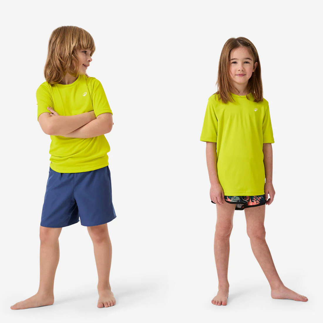 Playera de surf anti-UV de manga corta para niños - Image 3