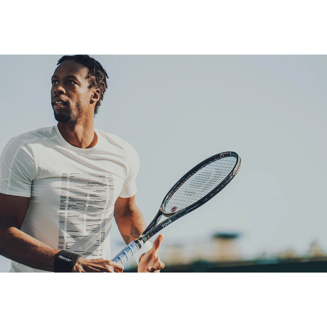 Playera de tenis blanco roto para hombre TTS Soft - Image 10