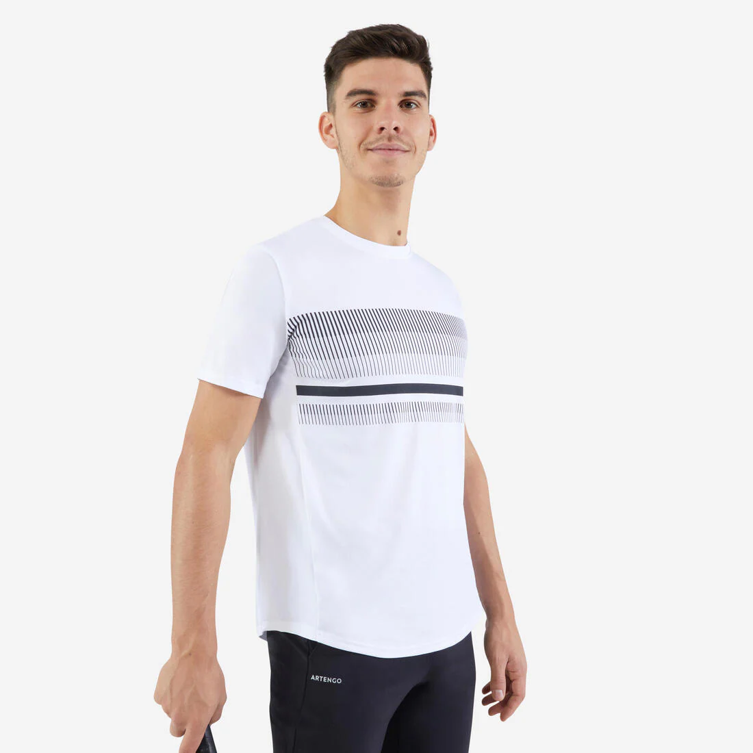 Playera de tenis de manga corta para hombre Essential