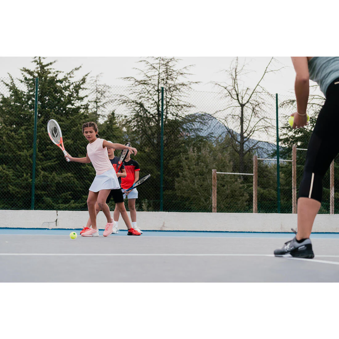 Playera de tenis niña - TTS500 - Image 27
