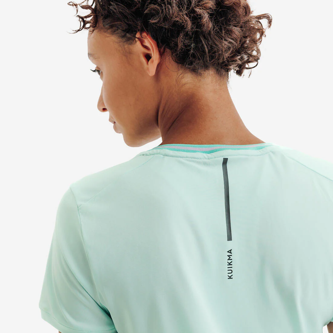 Playera de tenis transpirable con cuello V para mujer Dry - Image 10