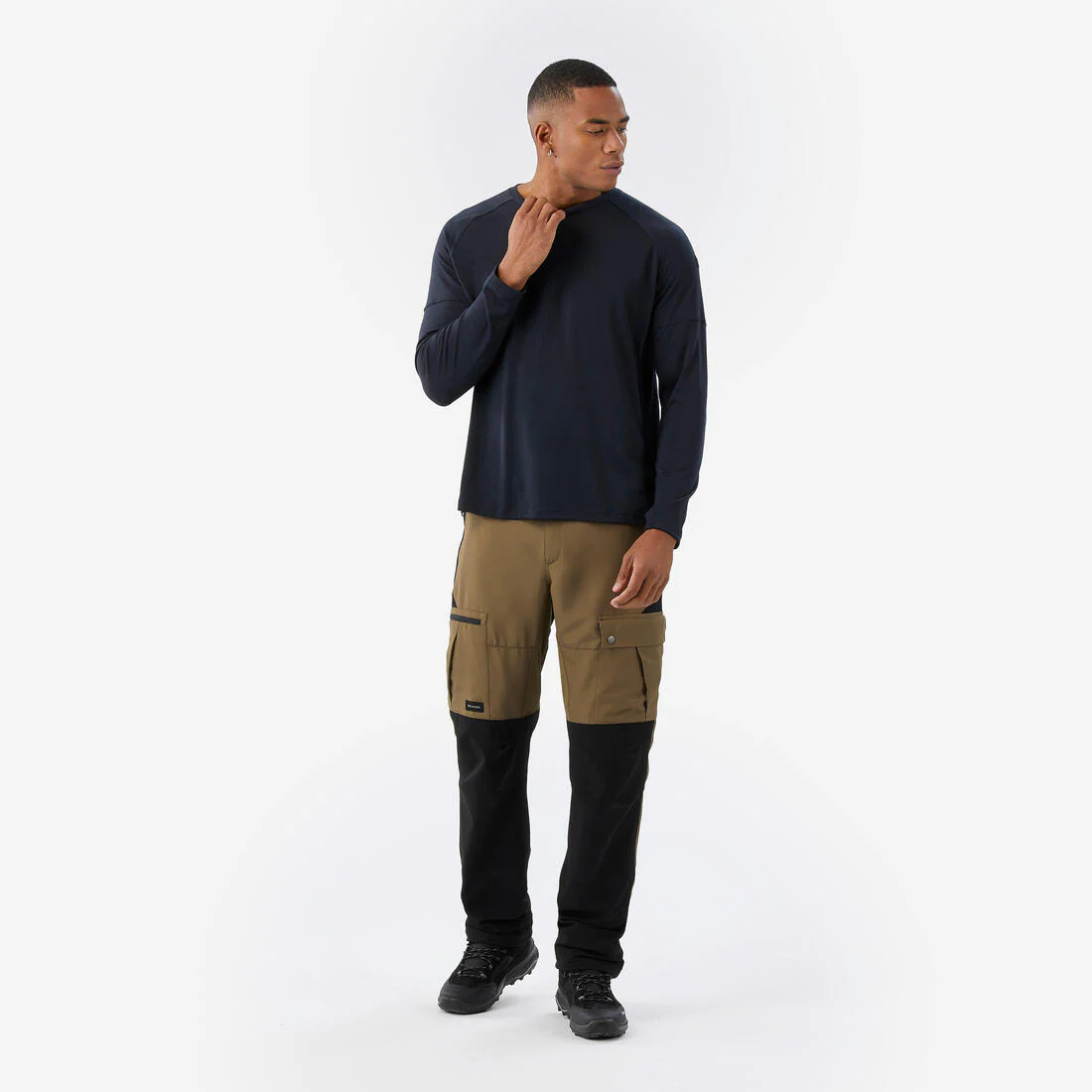 Playera de trekking de manga larga para hombre Merino Resist - Image 3