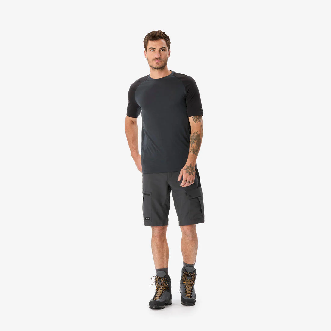 Playera de trekking de manga larga para hombre Merino Resist - Image 4