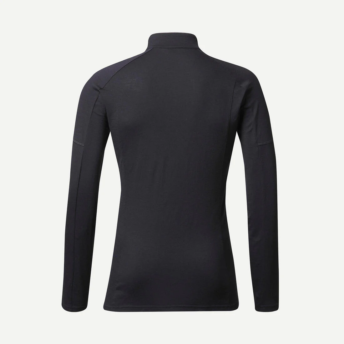Playera de trekking en montaña de manga larga y lana merino para hombre MT500 - Image 12
