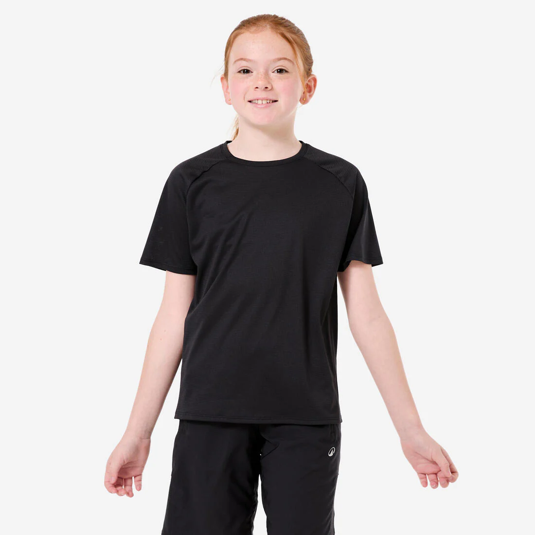 Playera deportiva blanca y lisa para niños - Image 12