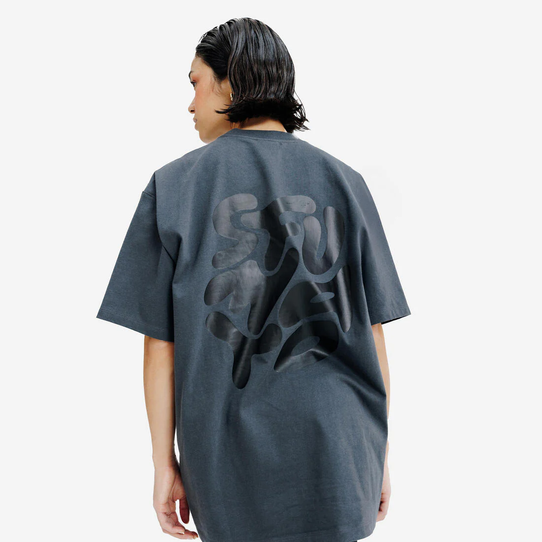 Playera deportiva gris con estampado unisex Elementals - Image 5