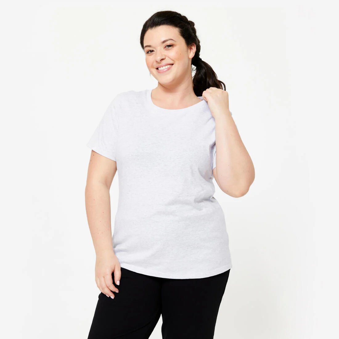 Playera Fitness 500 Essential Mujer
