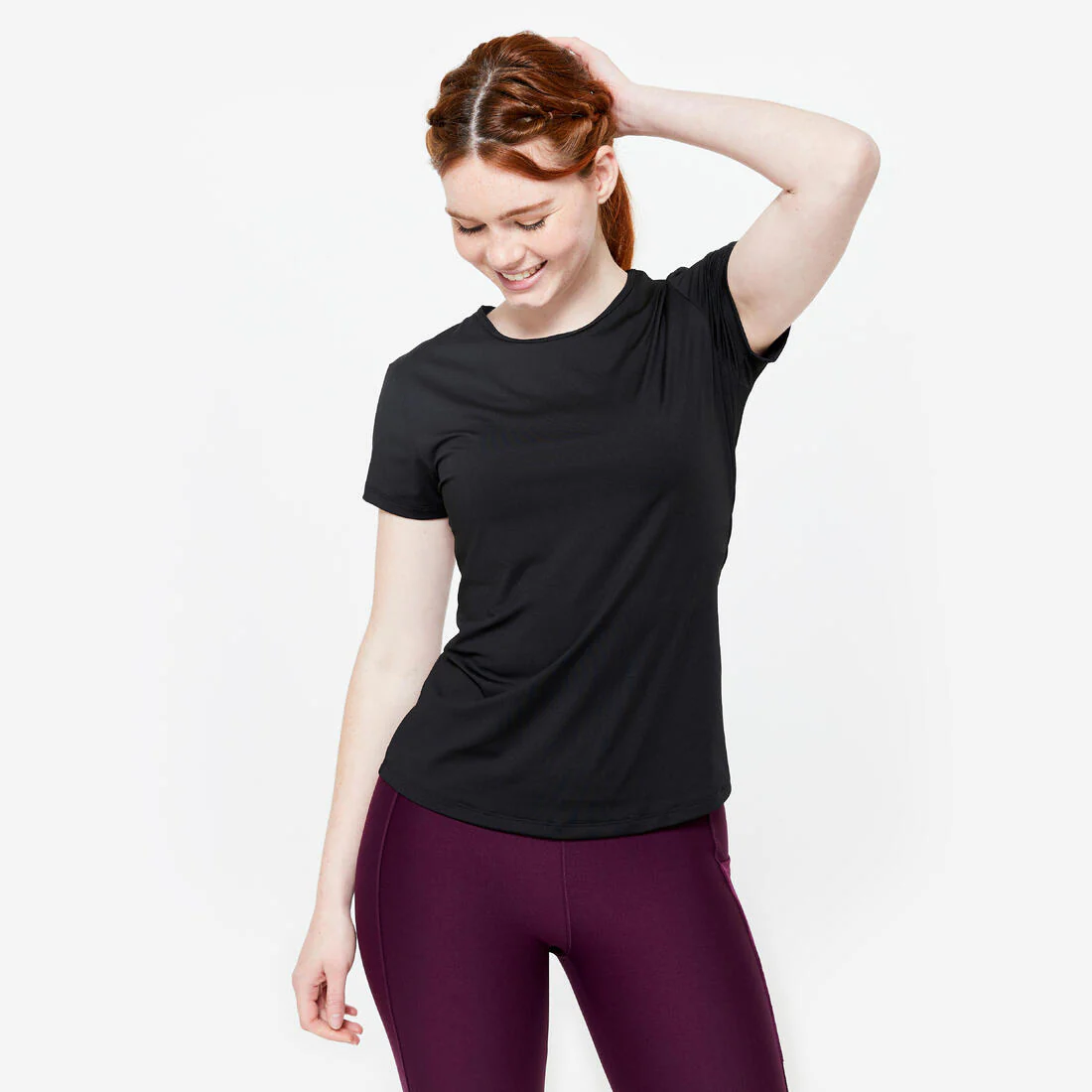 Playera Fitness Cardio Mujer Manga Corta