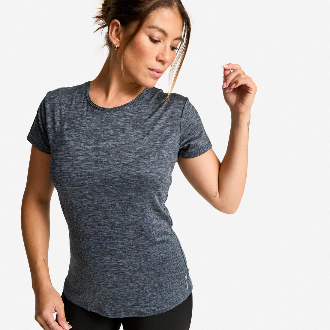 Playera Fitness Cardio Mujer Manga Corta - Image 3
