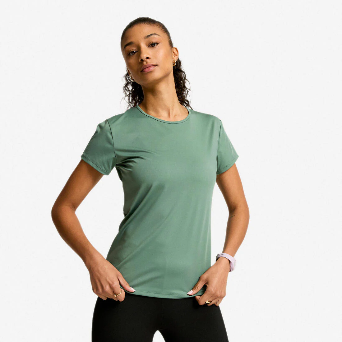 Playera Fitness Cardio Mujer Manga Corta - Image 5