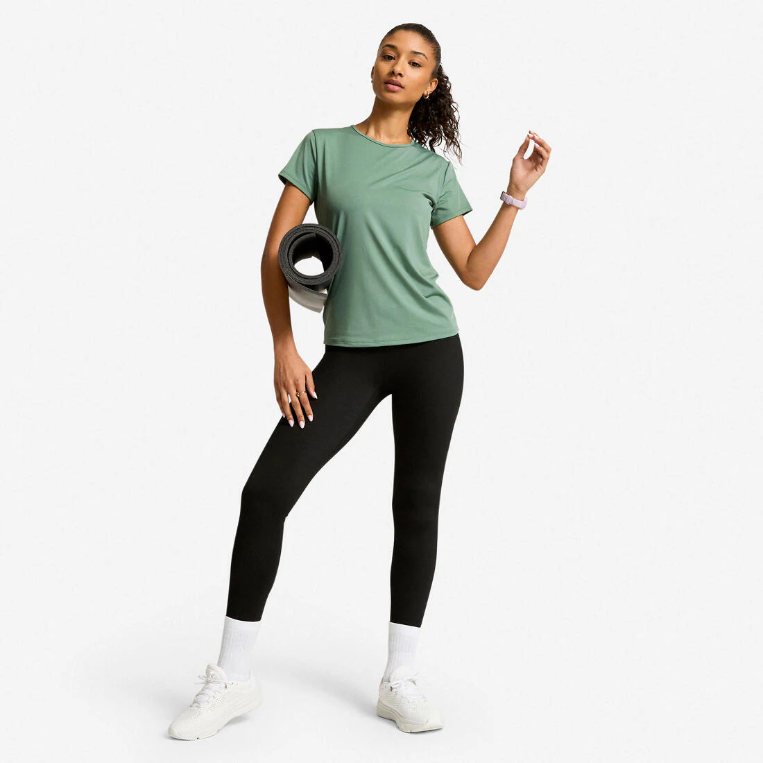 Playera Fitness Cardio Mujer Manga Corta - Image 6