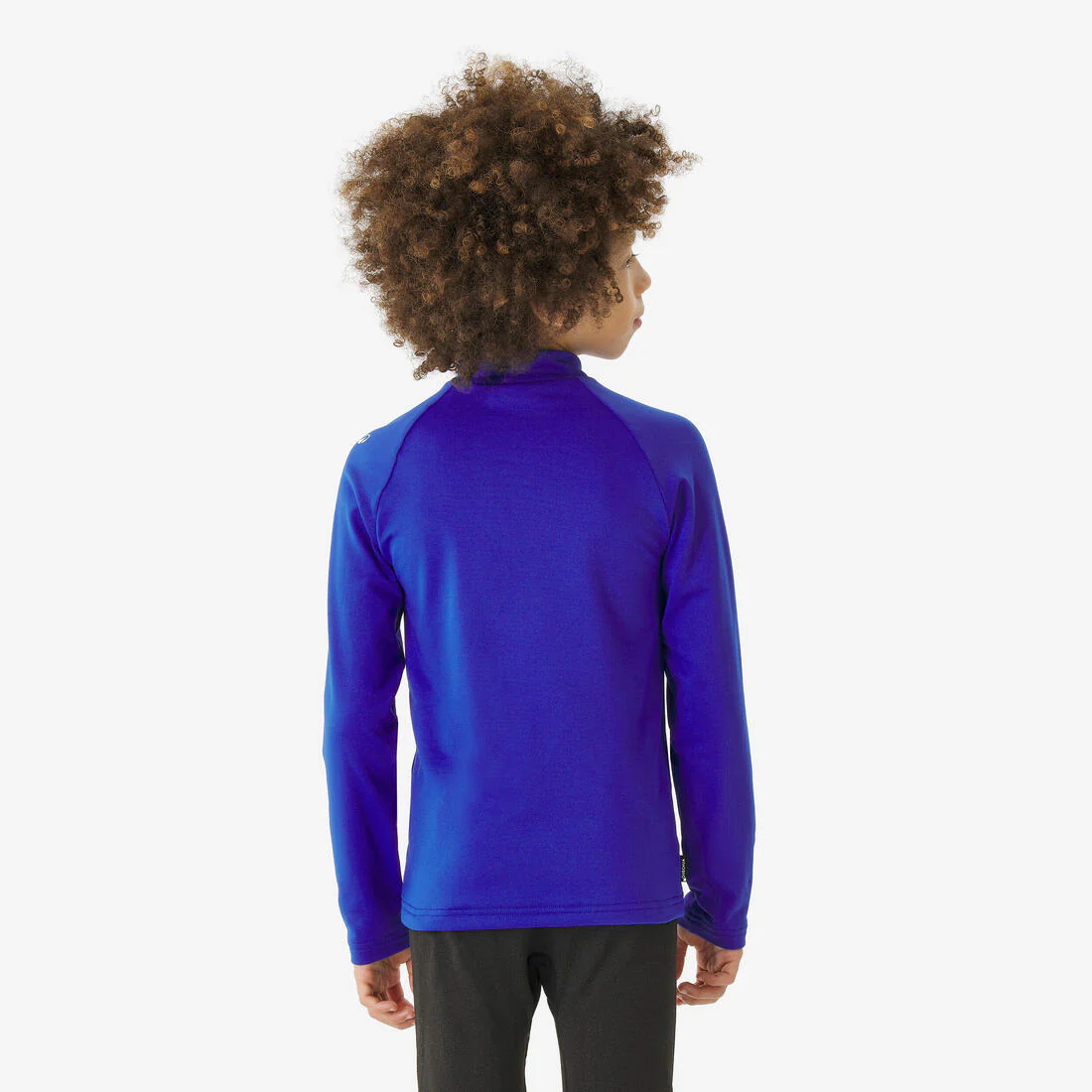 Playera interior térmica de esquí cálida y transpirable negra para niños BL 500 - Image 24