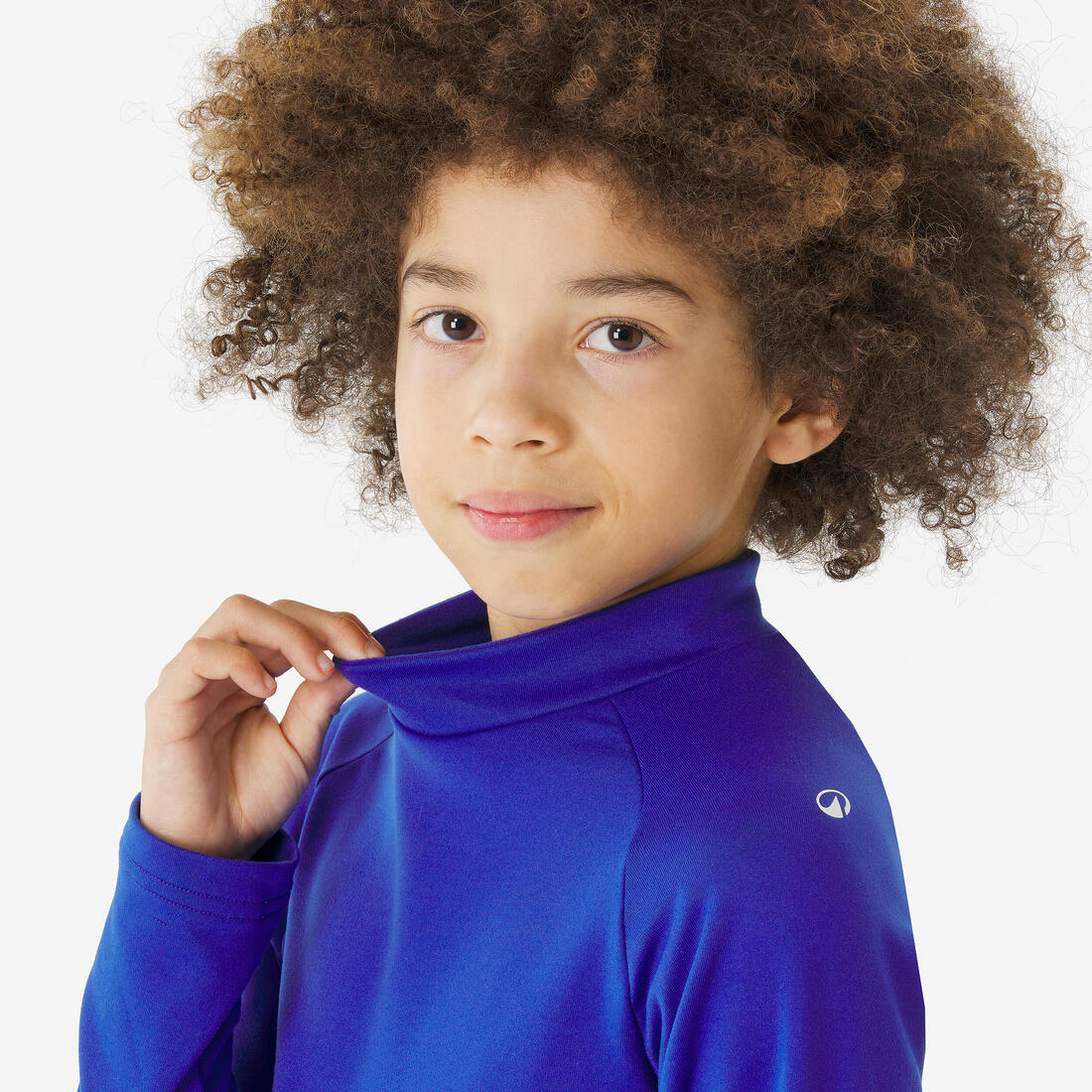 Playera interior térmica de esquí cálida y transpirable negra para niños BL 500 - Image 37
