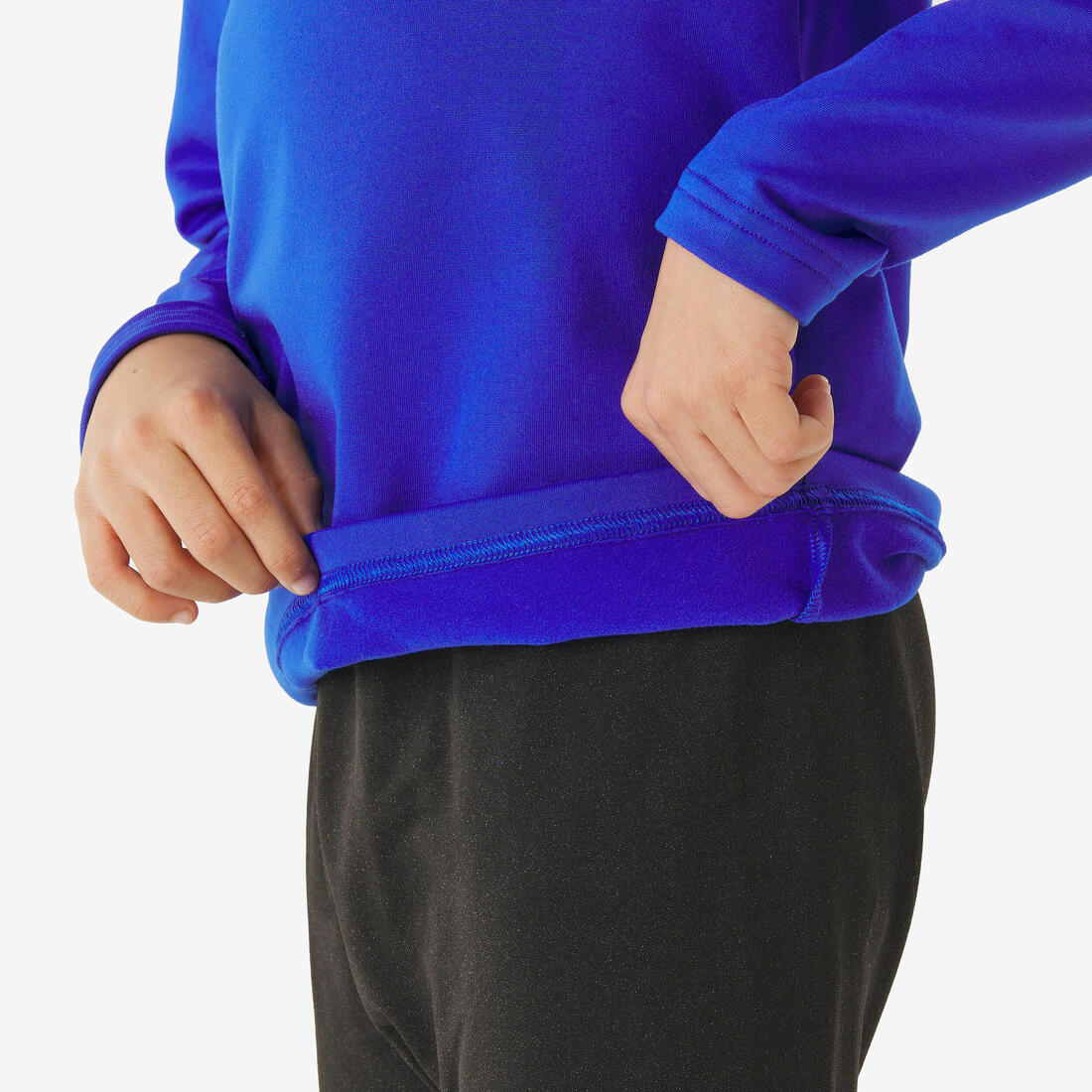 Playera interior térmica de esquí cálida y transpirable negra para niños BL 500 - Image 42