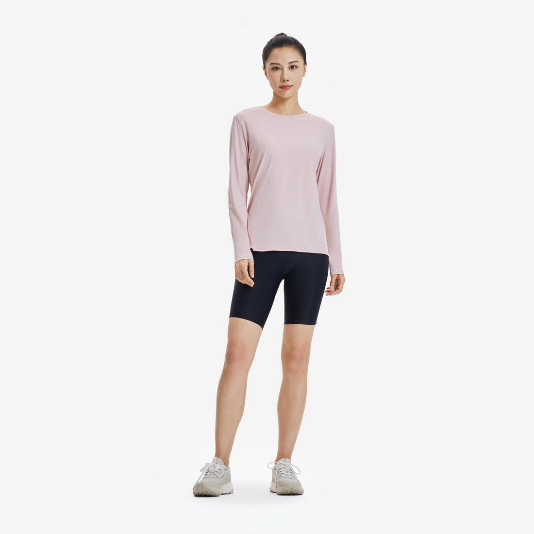 Playera Manga Larga Running Mujer - Sun Protect - Image 11