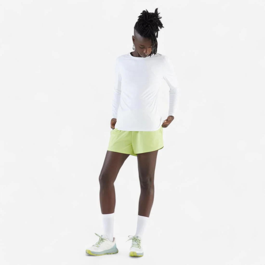 Playera Manga Larga Running Mujer - Sun Protect - Image 23
